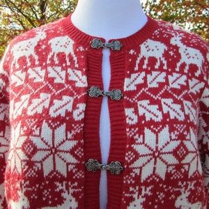 Silk, Angora Rabbit Fur, Nylon Cardigan Size Large